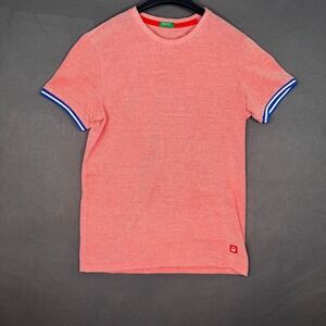 United Colors of Benetton T-Shirt‎ Mens S Short Sleeve Trimmed Crewneck Vintage